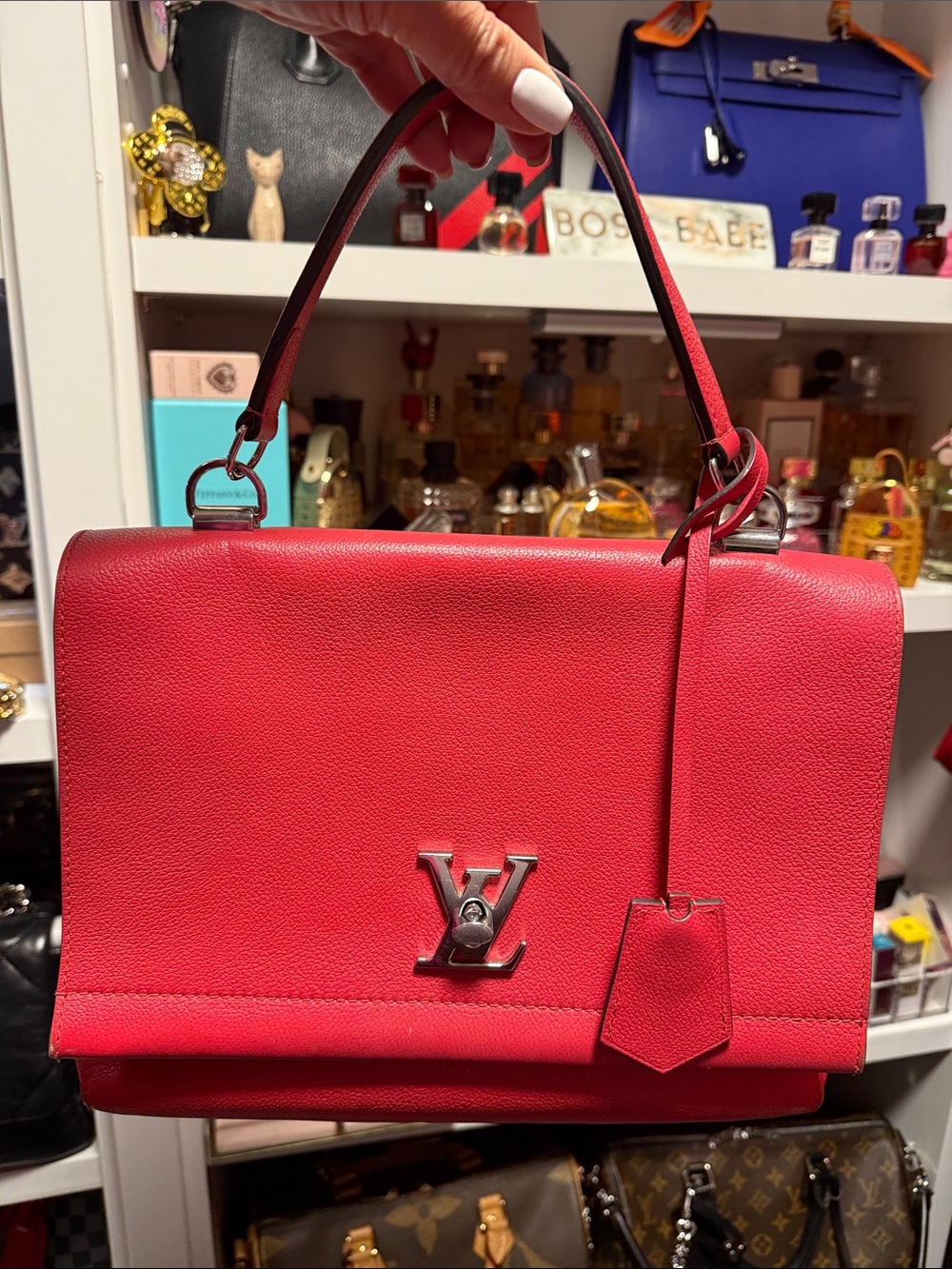 Louis Vuitton Pink Shoulder Bag lockme
